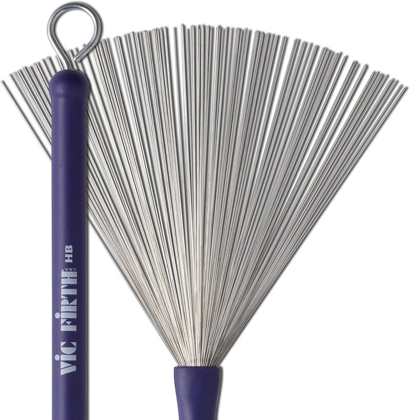 Vic Firth Retractable Wire Heritage Brush - Purple - Image 1